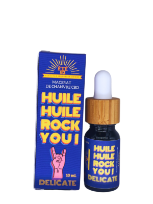 HUILE HUILE ROCK YOU ! _ Huile Délicate 2,5% CBD