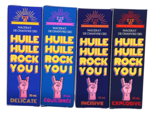 HUILE HUILE ROCK YOU ! _ Huiles CBD