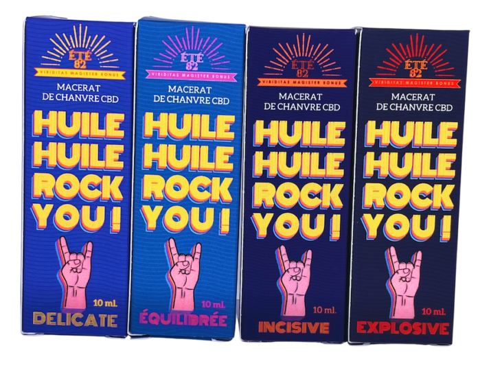 HUILE HUILE ROCK YOU ! _ Huiles CBD